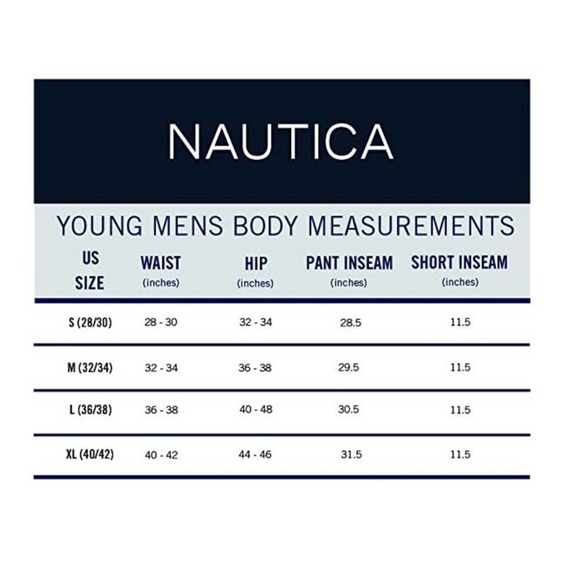 Nautica Boys School Uniform Jogger Khaki Pants Size M 32/34 - Picture 4 of 11